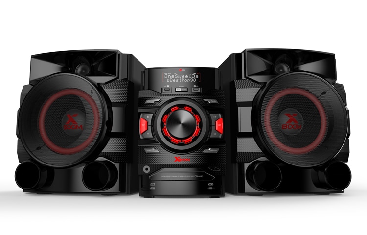 Vista frontal de Mini Componente CM4640B