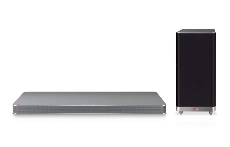 Vista frontal de SoundPlate - La combinación perfecta para tu televisor LAP440W