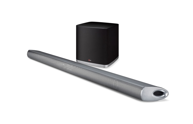 Vista frontal de Sound Bar - Conoce la nueva barra de Sonido LG la combinación perfecta para tu televisor NB5540