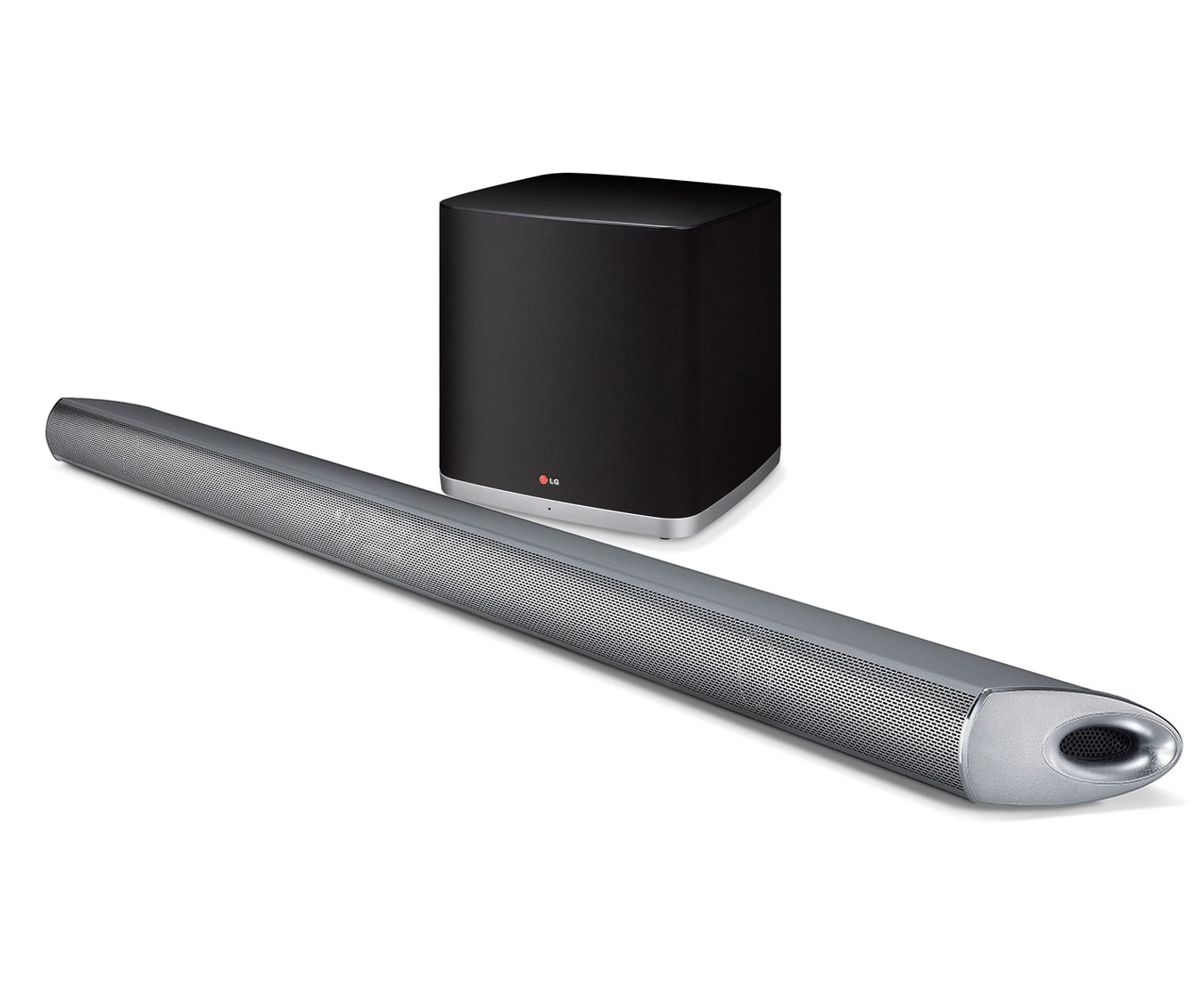 Vista frontal de Sound Bar - Conoce la nueva barra de Sonido LG la combinación perfecta para tu televisor NB5540