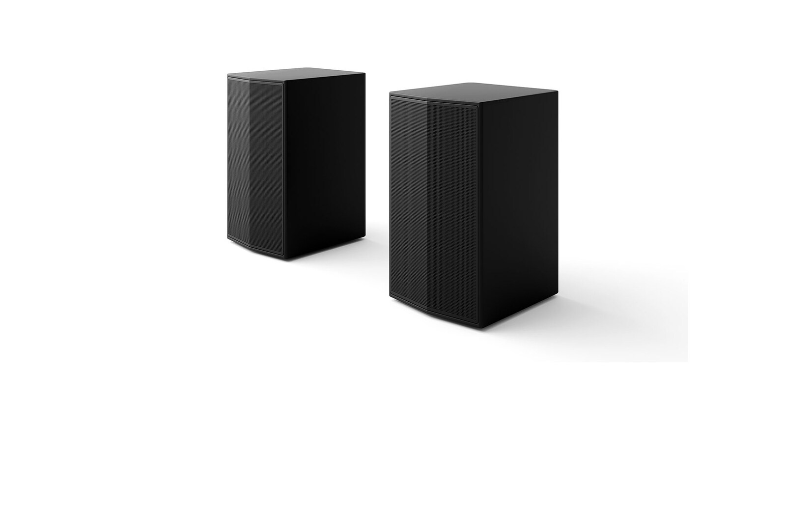 Angled view of Rear Speakers