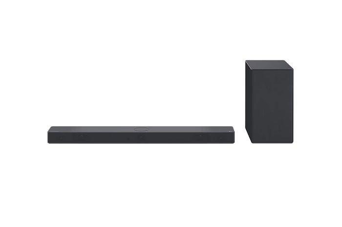 Front view soundbar
