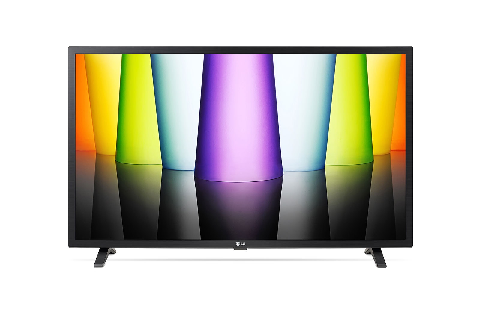 LG 32LQ630BPSA A front view of the LG Full HD TV with infill image and product logo on