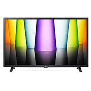 LG 32LQ630BPSA A front view of the LG Full HD TV with infill image and product logo on