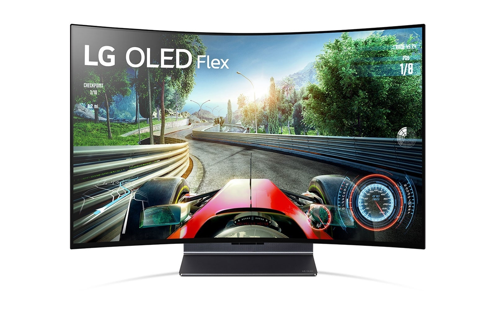 LG Pantalla LG AI OLED Flex LX3 42 pulgadas 4K SMART TV ThinQ AI, 42LX3QPSA