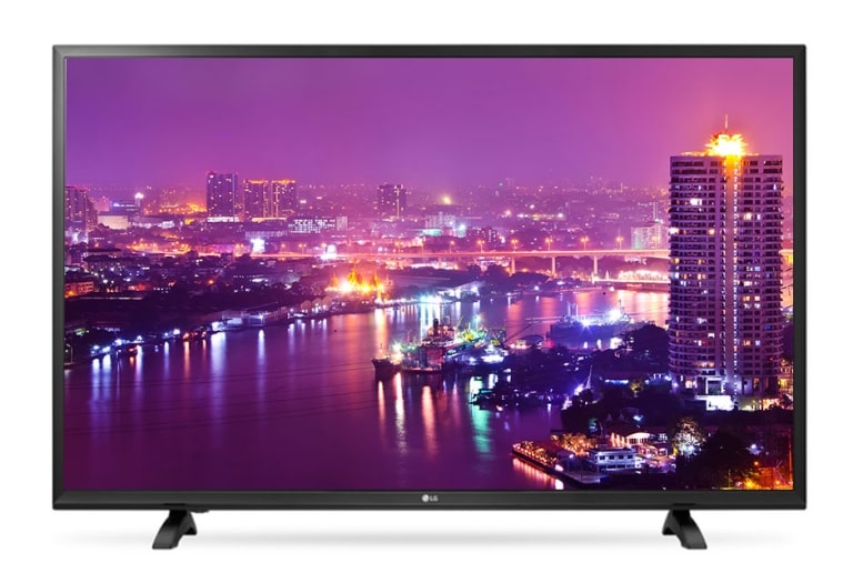 Vista frontal de LG Full HD TV 43LH5500