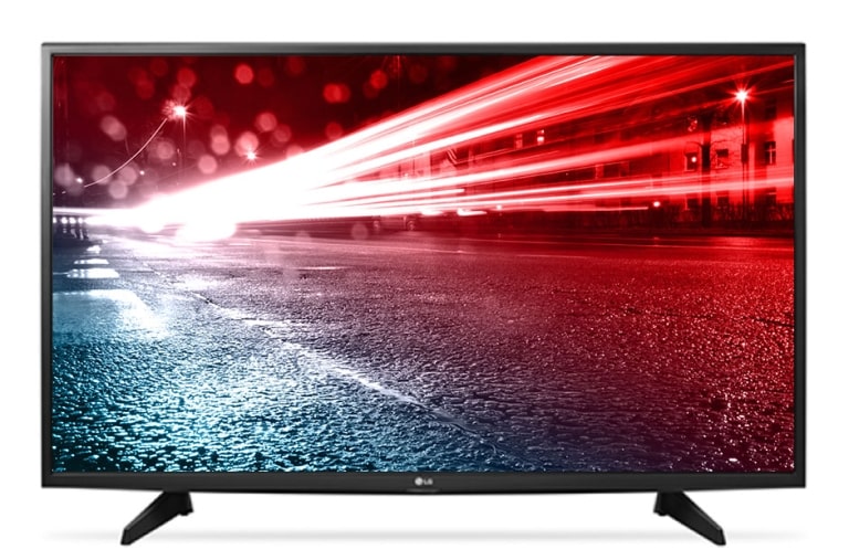 Vista frontal de LG Full HD TV 43LH5700