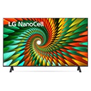 Una vista frontal del televisor LG NanoCell