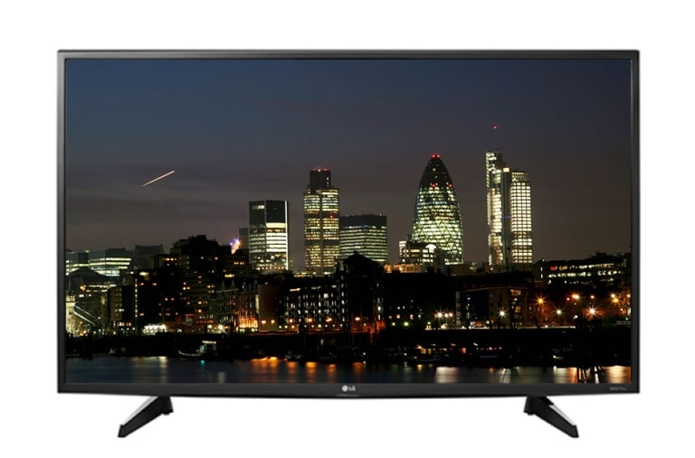 Vista frontal de LG UHD 4K TV 43UH6100