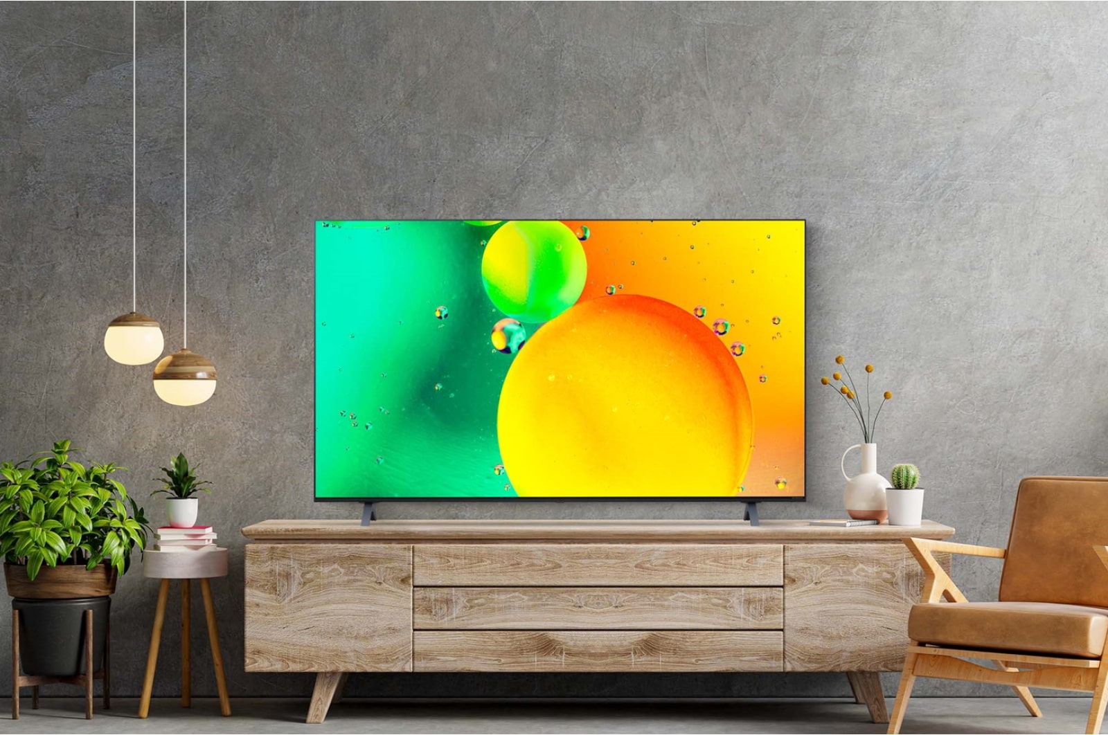 LG Pantalla LG NanoCell TV 50" 4K SMART TV con ThinQ AI, 50NANO75SQA