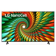 Una vista frontal del televisor LG NanoCell