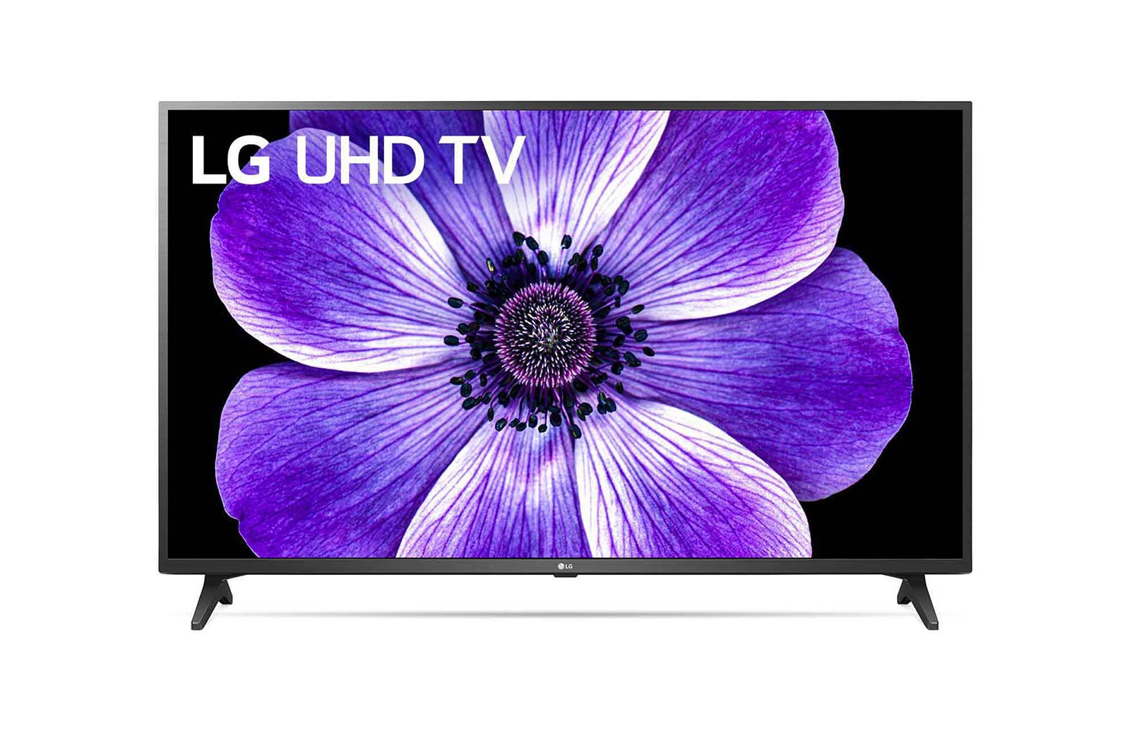 A front view of the LG UHD TV
