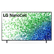 Vista frontal del televisor LG NanoCell
