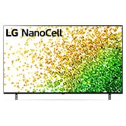 Vista frontal del televisor LG NanoCell