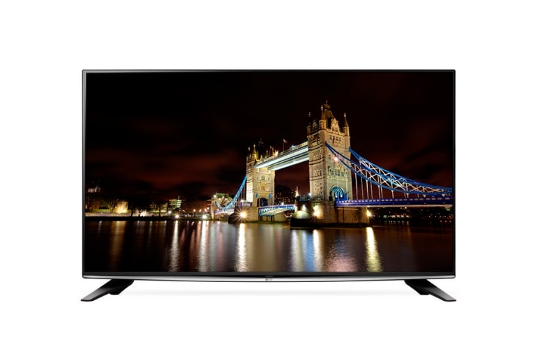 Vista frontal de LG UHD 4K TV 58UH6300