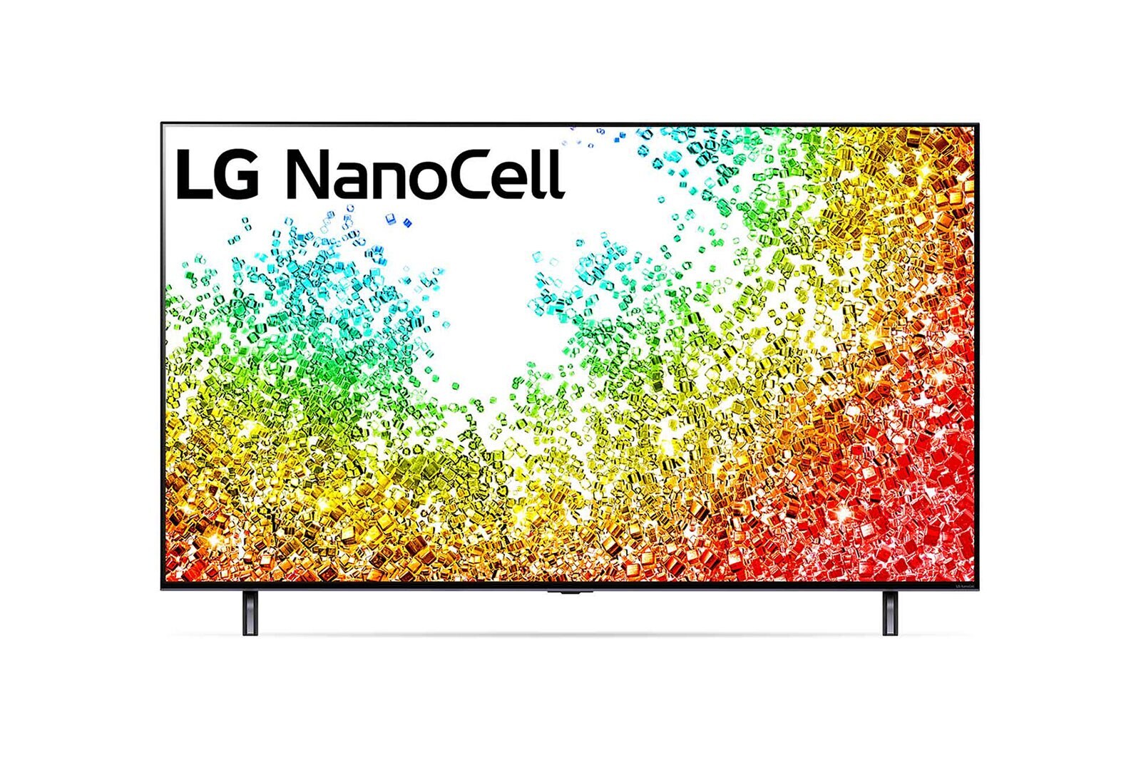 Vista frontal del televisor LG NanoCell