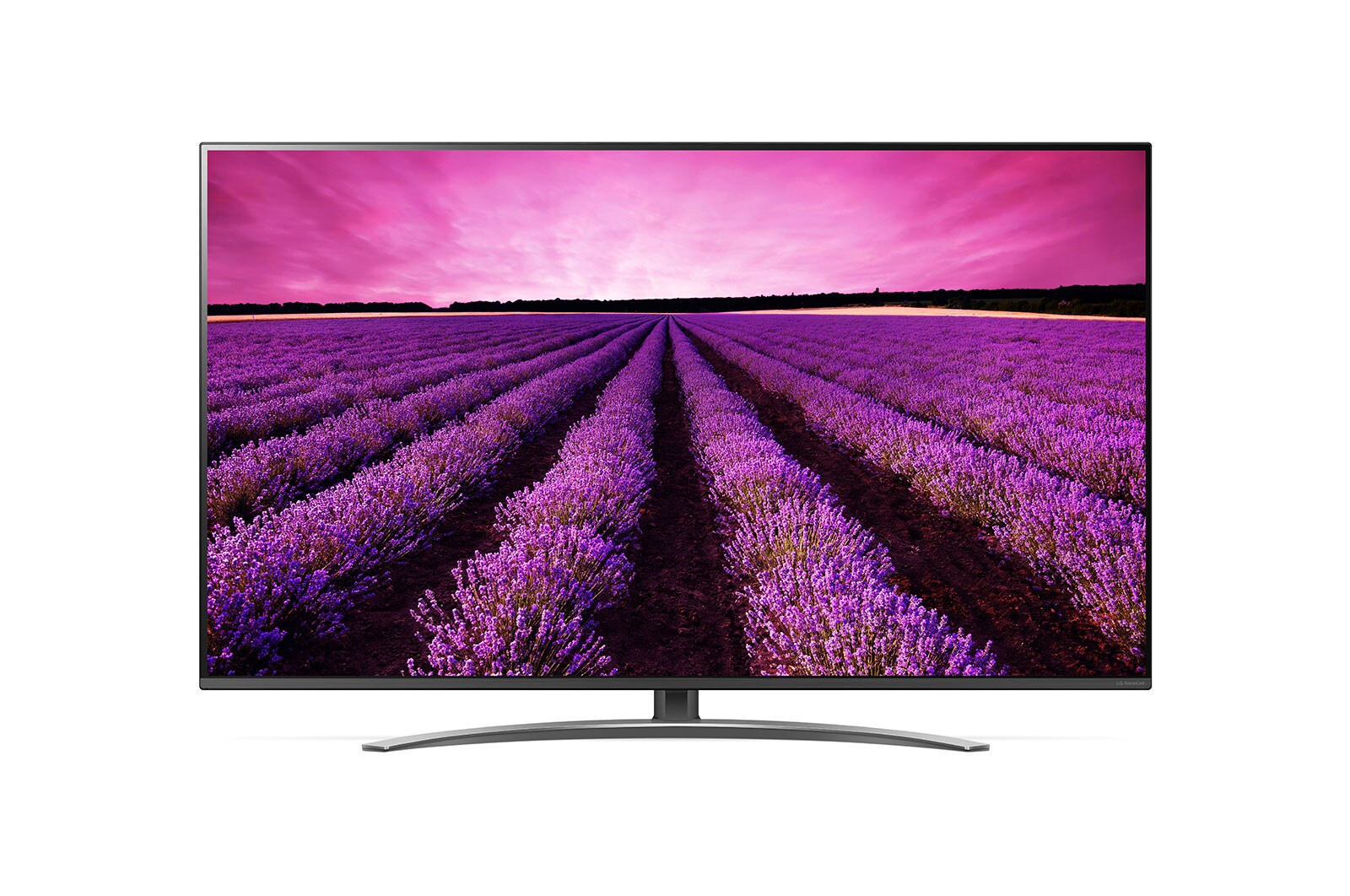 Vista frontal de Pantalla LG NanoCell TV AI ThinQ 4K 65&#34; 65SM8100PUA