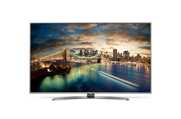 Vista frontal de LG SUPER UHD 4K TV 65UH7700