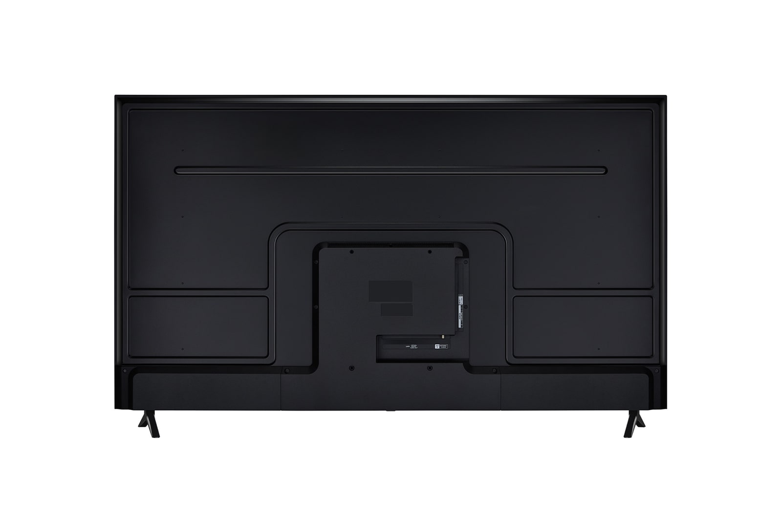 Rear view of LG UHD TV, UT75