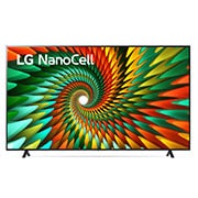Una vista frontal del televisor LG NanoCell