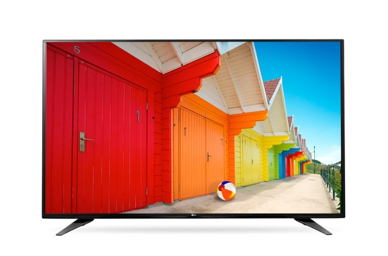 Vista frontal de LG UHD 4K TV 70UH6350
