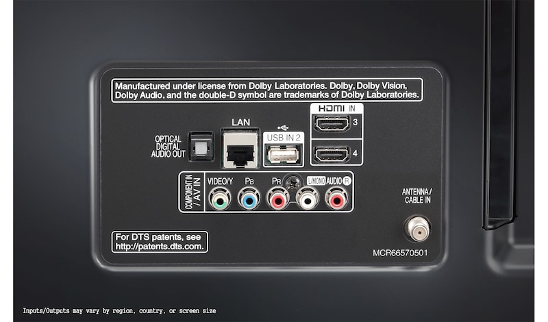 LG 70UJ6520, 70UJ6520