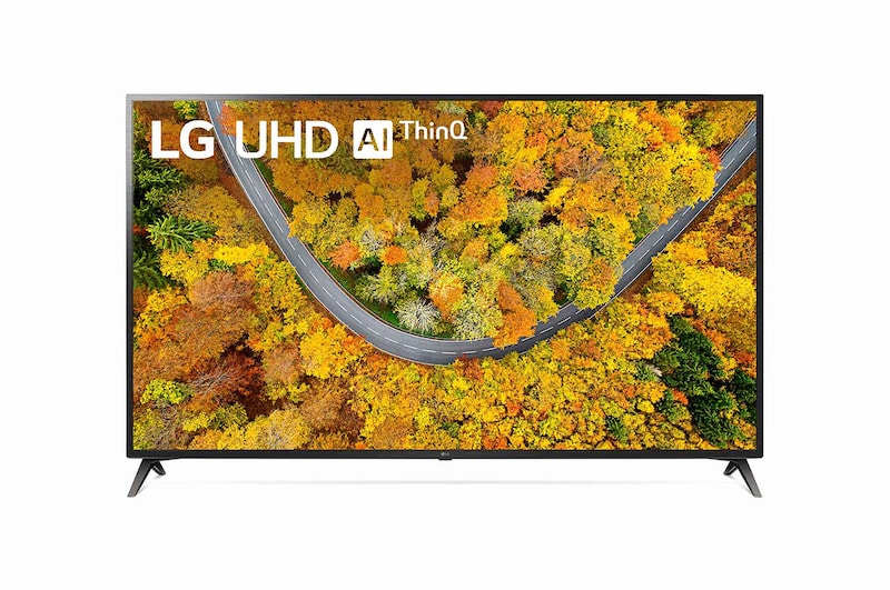 LG Pantalla LG UHD AI ThinQ 70" UP75 4K Smart TV, 70UP7550PSC