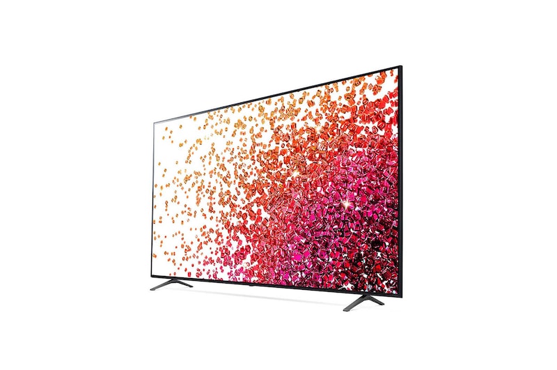 LG Pantalla LG NanoCell 75" NANO75 4K Smart TV con ThinQ AI, 75NANO75SPA