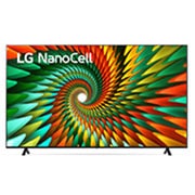 Una vista frontal del televisor LG NanoCell