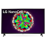 Vista frontal de Pantalla LG NanoCell TV AI ThinQ 4K 75&#34; 75NANO80UNA