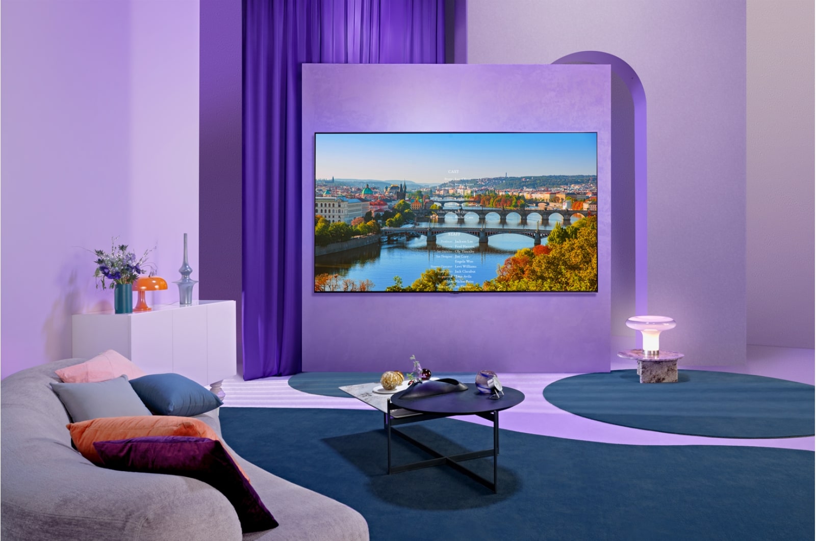 LG Pantalla LG QNED MiniLED 75" QNED90 4K Smart TV con ThinQ AI, 75QNED90SPA