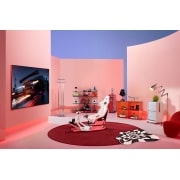 LG Pantalla LG QNED MiniLED 75" QNED90 4K Smart TV con ThinQ AI, 75QNED90SPA