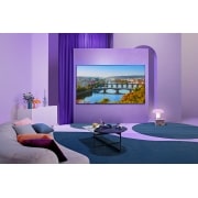 LG Pantalla LG QNED 8K MiniLED TV 75 pulgadas SMART TV con ThinQ AI, 75QNED99SQA