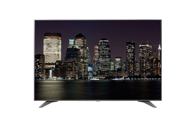 Vista frontal de LG UHD 4K TV 75UH6550