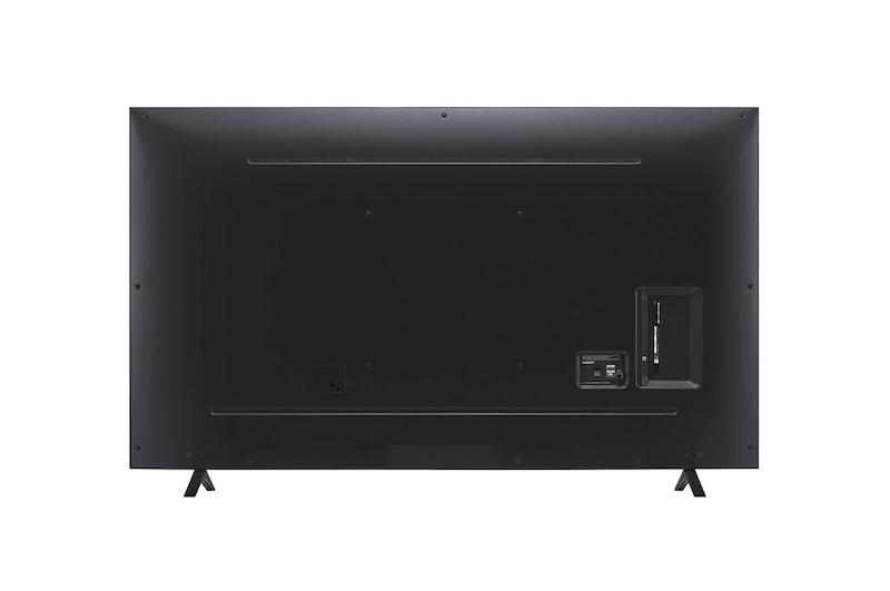 Rear view of LG UHD TV, UT80