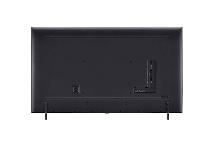Vista trasera de LG QNED TV QNED85