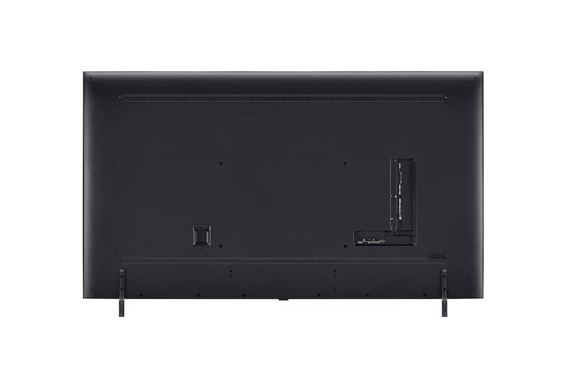 Vista trasera de LG QNED TV QNED85