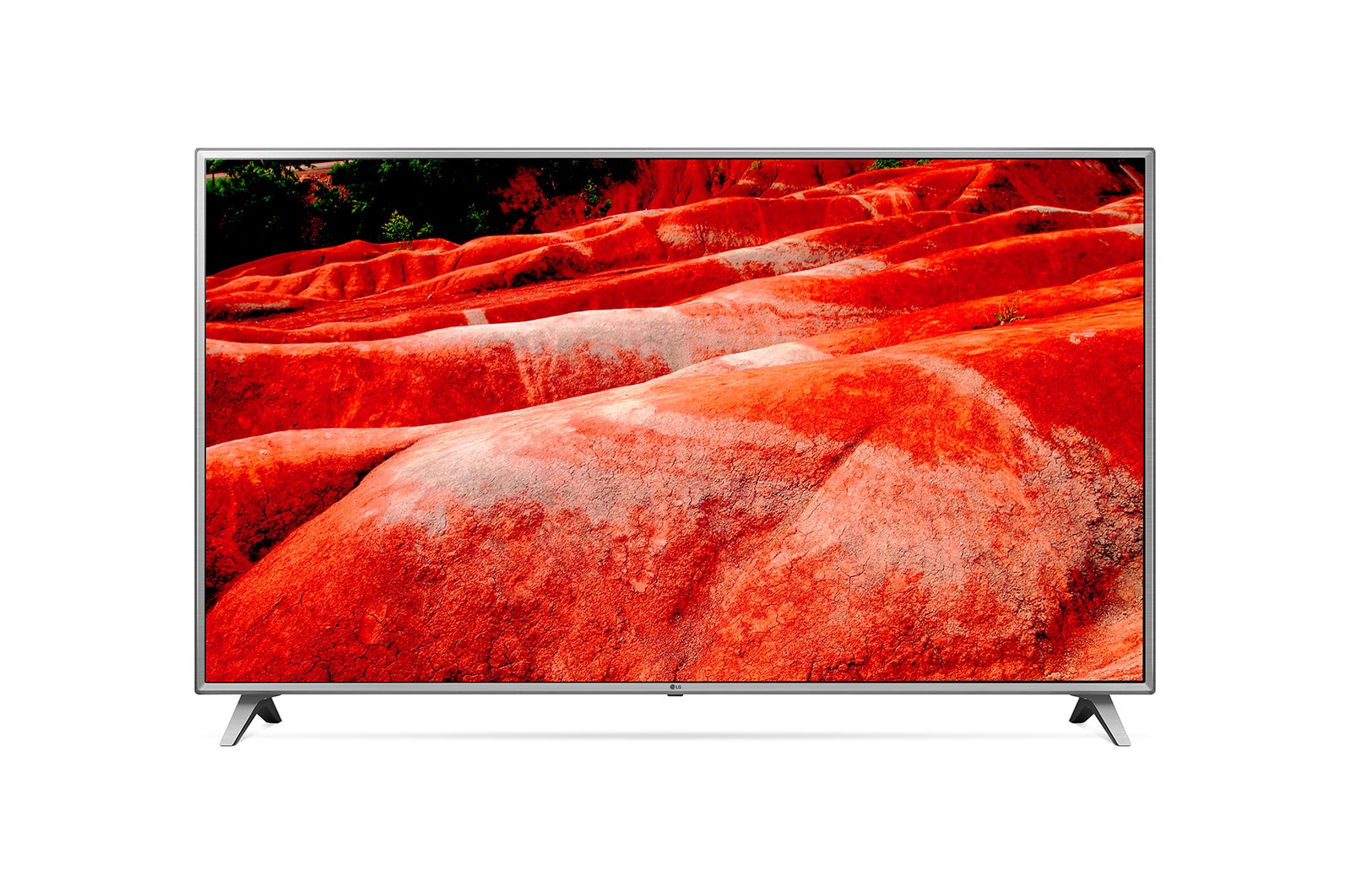 Vista frontal de Pantalla LG UHD TV AI ThinQ 4K 86&#34; 86UM7570PUB
