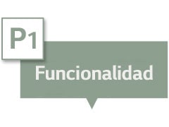 Dice &quot;Funcionalidad&quot; en el cuadro de texto.