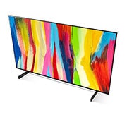 LG Pantalla LG OLED evo 42" C2 4K Smart TV con ThinQ AI, OLED42C2PSA
