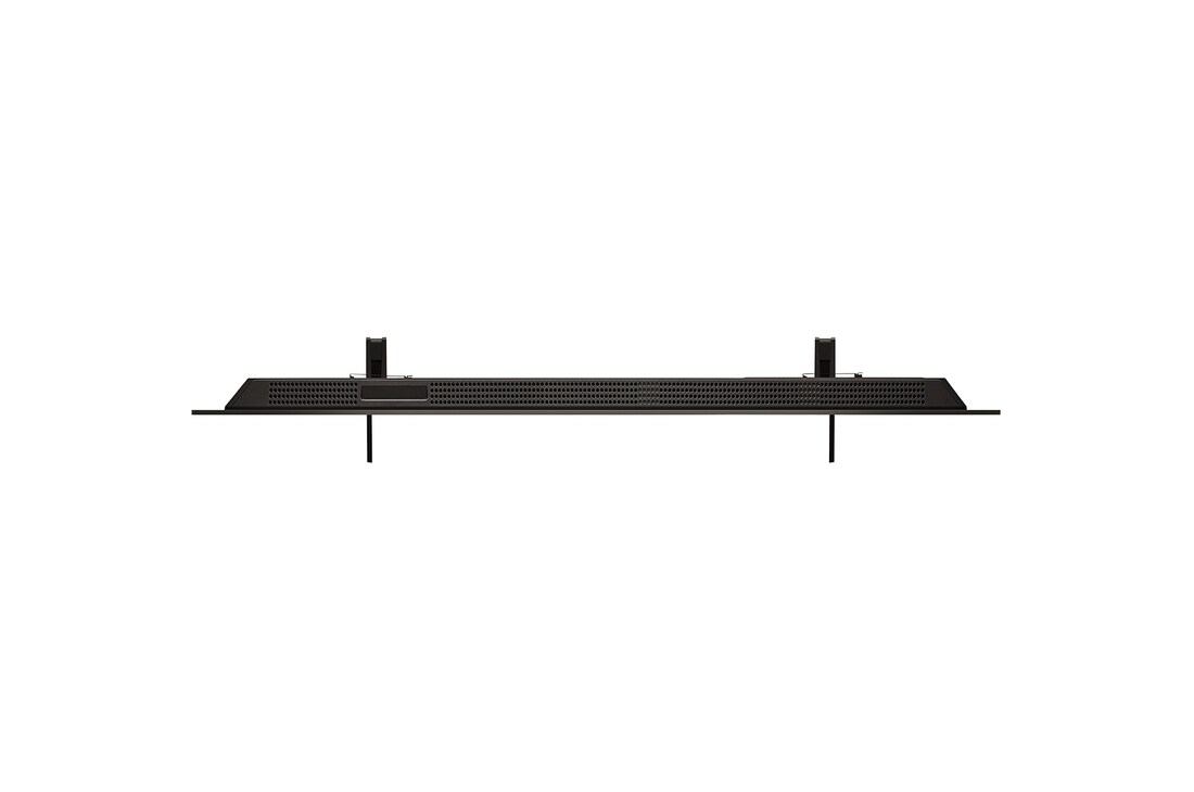 Angled view of LG OLED evo TV, OLED C4 from above
