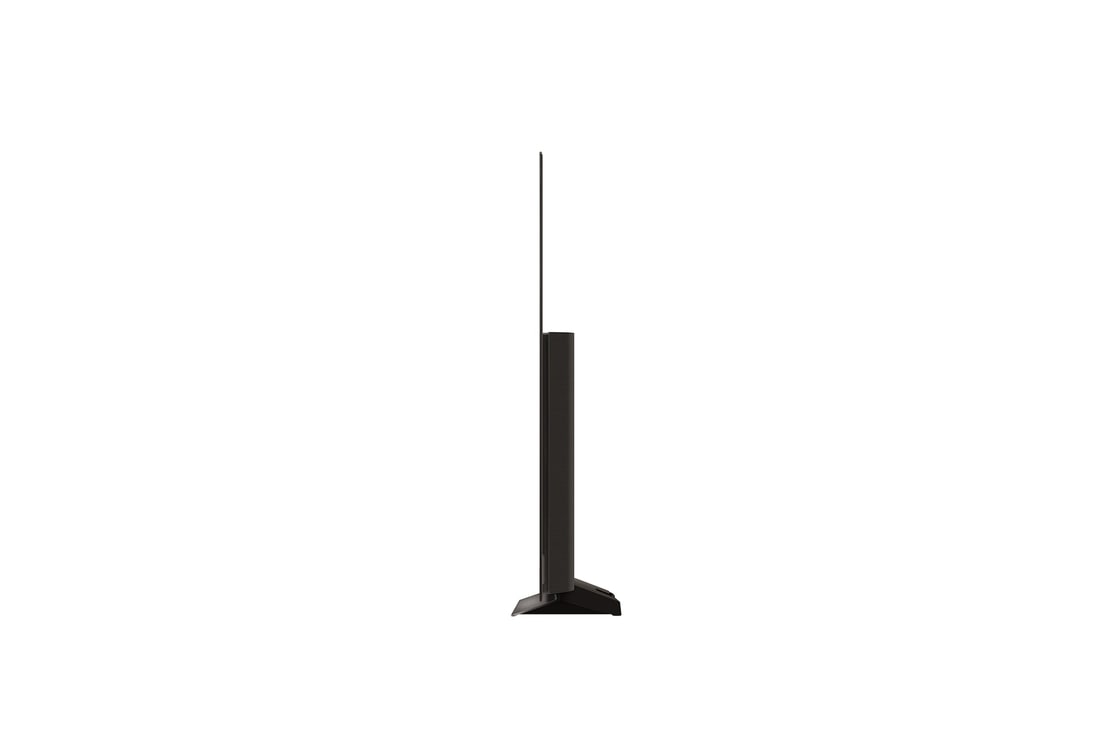 Side view of LG OLED evo TV, OLED C4
