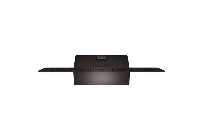 Angled view of LG OLED evo TV, OLED C4 from above