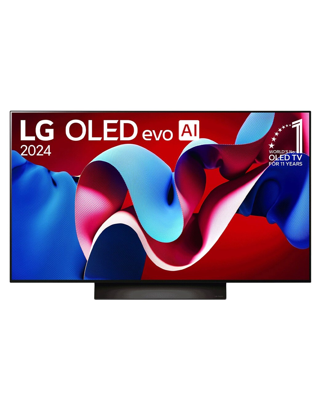 Pantalla LG AI OLED evo C4 48 pulgadas 4K SMART TV 2024