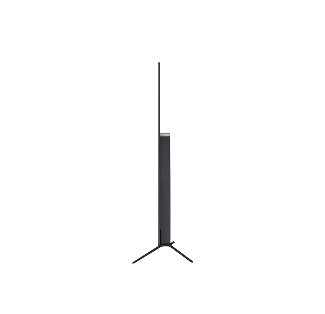 Vista lateral del televisor LG OLED B4.