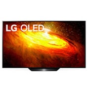 Vista frontal de Pantalla  LG OLED TV AI ThinQ 4K 55&#34; OLED55BXPUA