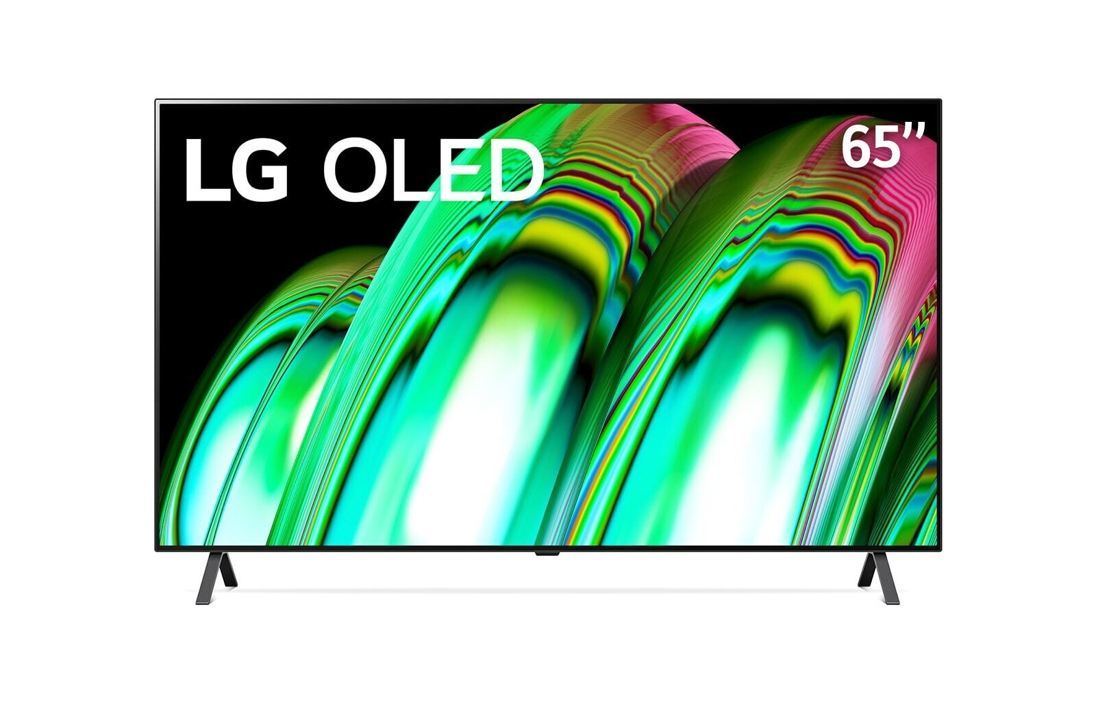 LG Pantalla LG OLED 65" A2 4K Smart TV con ThinQ AI, OLED65A2PSA