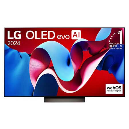 Pantalla LG AI OLED evo AI C4 65 pulgadas 4K SMART TV 2024 ThinQ AI