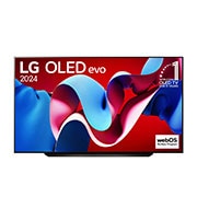 LG Pantalla LG OLED evo 83 pulgadas 4K SMART TV 2024 ThinQ AI OLED83C4PSA, OLED83C4PSA