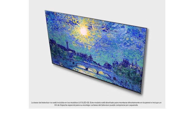 LG Pantalla LG OLED evo 97 pulgadas 4K SMART TV ThinQ AI OLED97G2PSA, OLED97G2PSA